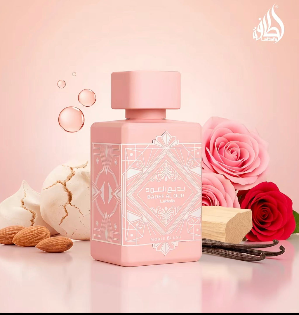 Spring Sale Lattafa Bade'e Al Oud Noble Blush Eau de Parfum Spray, 3.4 Ounce Floral Woody Amber
Fragrance