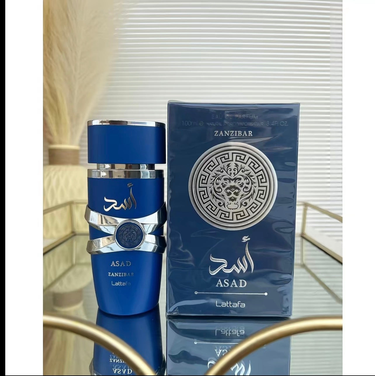 Asad Zanzibar by Lattafa cologne for men EDP 3.3 / 3.4 oz New in Box
