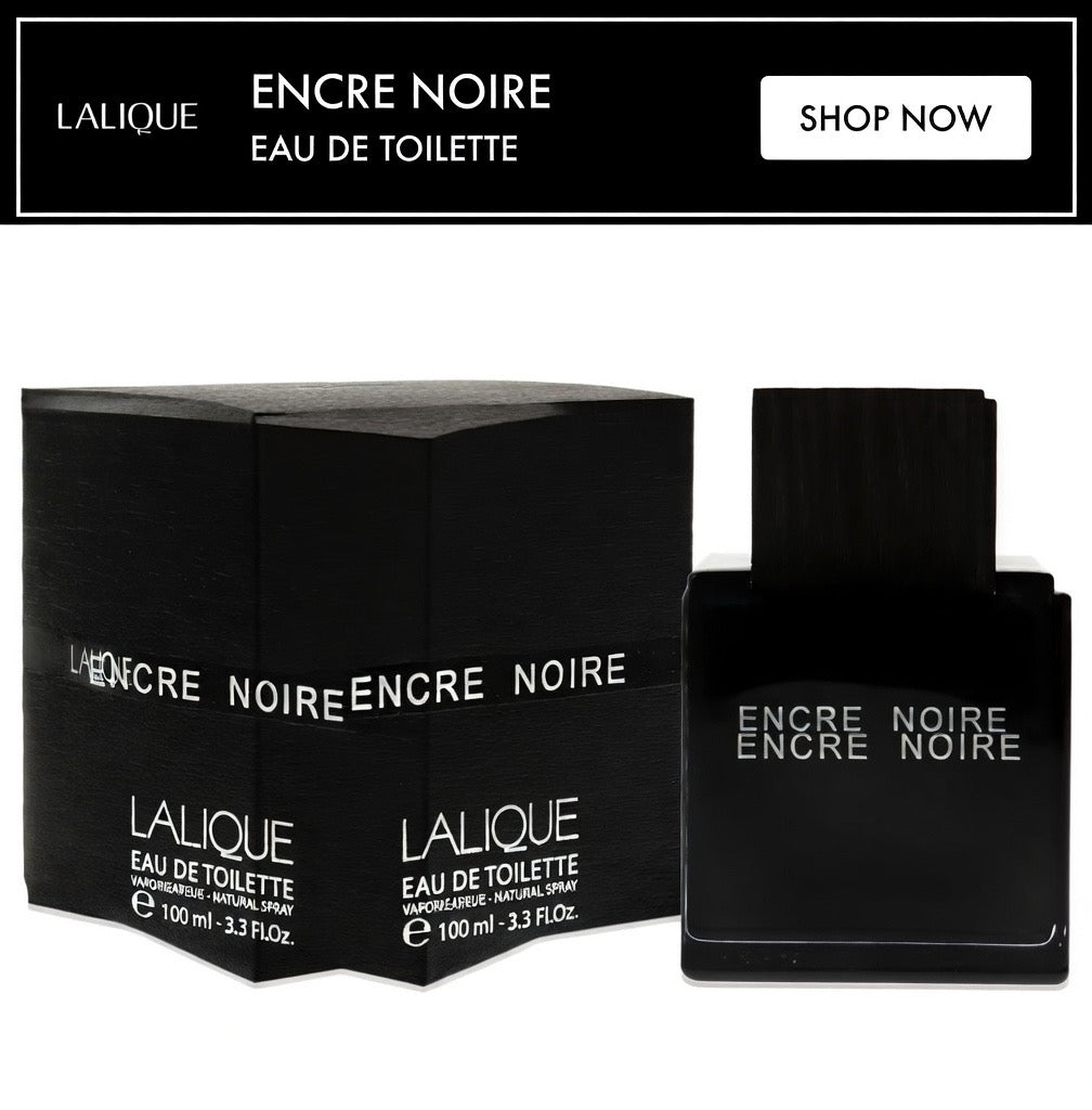 Encre Noire by Lalique for Men - 3.3 oz EDT Spray